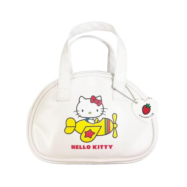 Sun Art Retro Mini Boston Bag Second Edition SAN-0141-WH