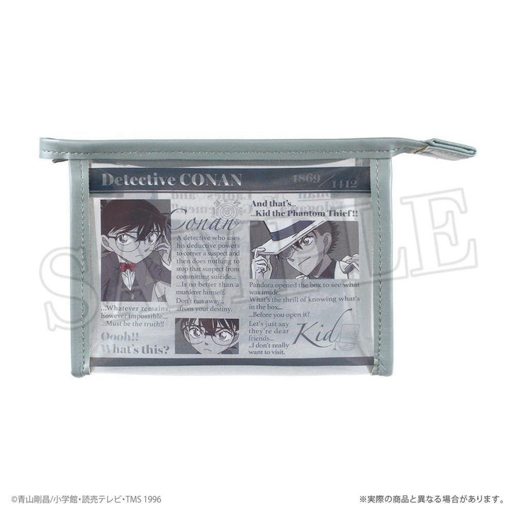  T's Factory Detective Conan Border Color Pouch Newspaper 