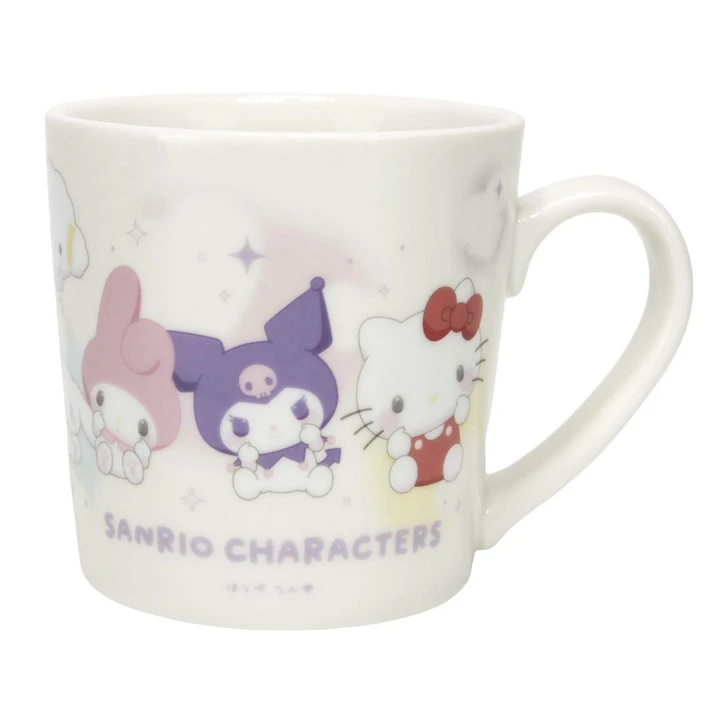  T's Factory Sanrio Mug Cup Cheek Poke Sanrio Characters 