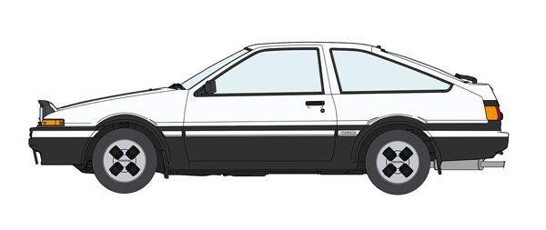 1/24 Toyota Sprinter Trueno AE86 GT APEX Early Model 1983 Plastic