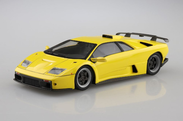 Aoshima The Super Car 1/24 1999 Lamborghini Diablo GT Plastic Model