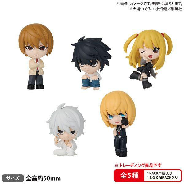 DEATH NOTE キャラクターグッズ セット BUSHIROAD THE BOX: Death Note Collection Figure Rich Complete BOX