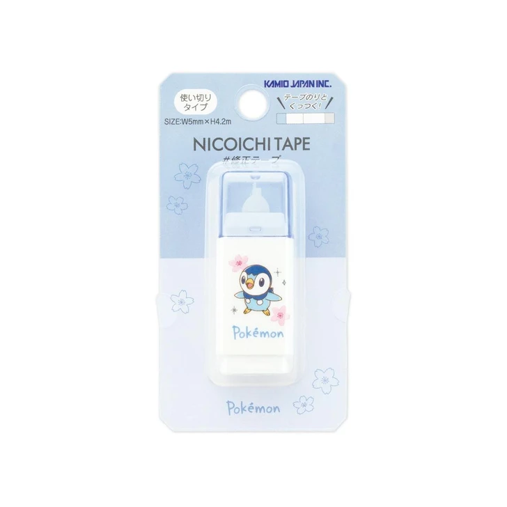  Pokemon Center Original Two In One Correction Tape / Piplup 