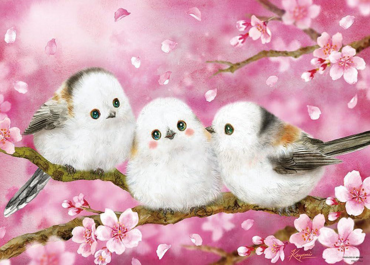 Beverly Jigsaw Puzzle Shimaenaga Spring News (600 Pieces) 