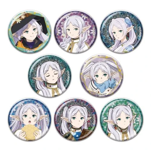  Ensky Frieren: Beyond Journey's End Glitter Can Badge Collection 2 BOX(8pcs) 
