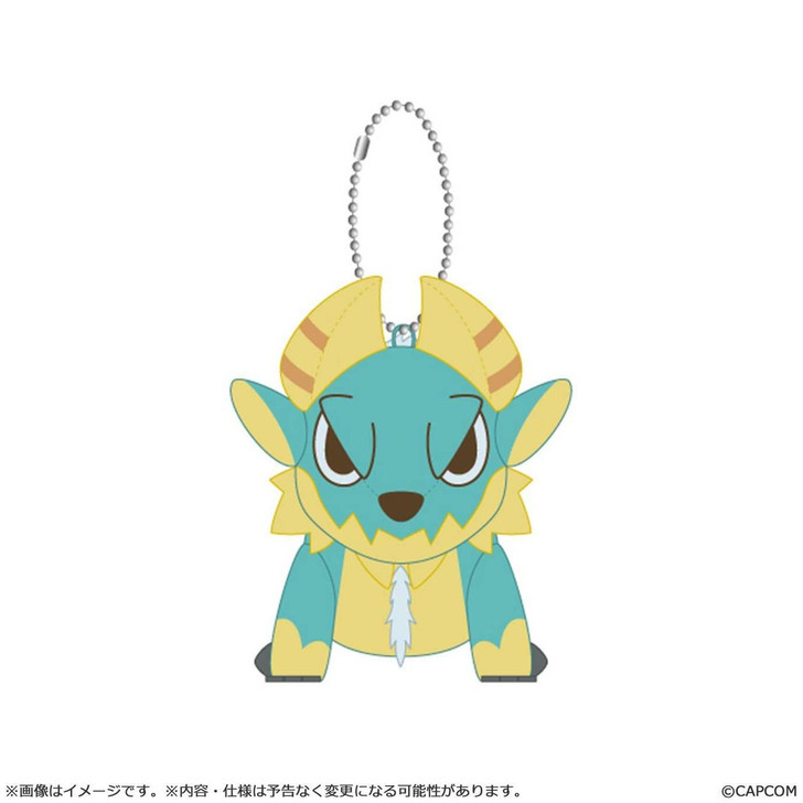  Capcom Mondefo Mascot Keychain Zinogre (Monster Hunter) 
