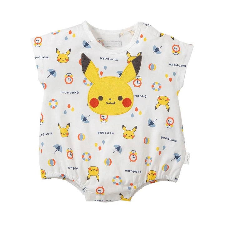 Pokemon Center Original Monpoke All Over Jigglypuff Short Sleeve Romper
