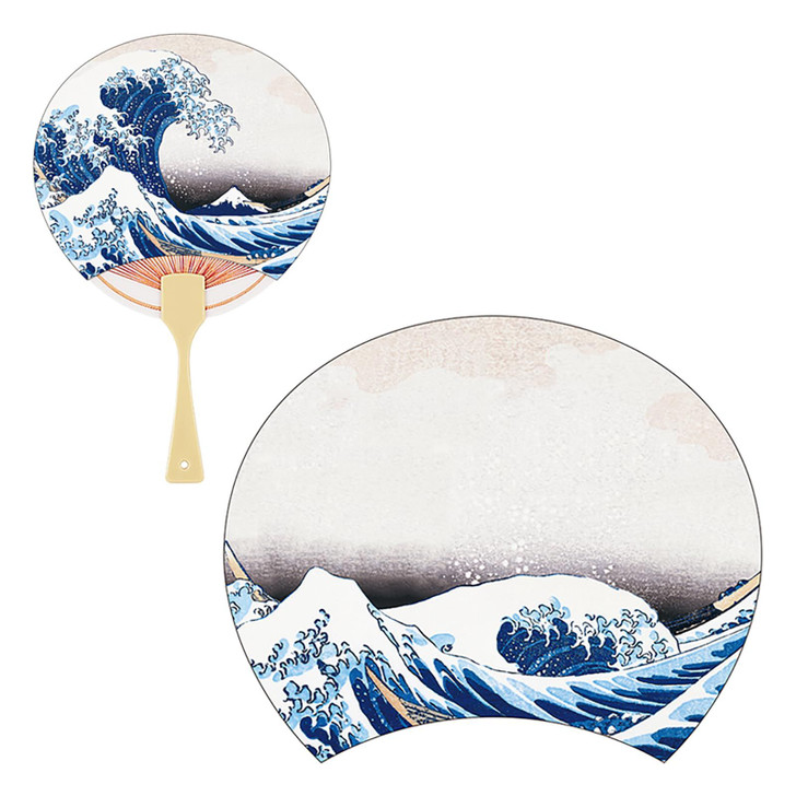 Sanrio Other Summer Message Card The Great Wave Off Kanagawa Fan