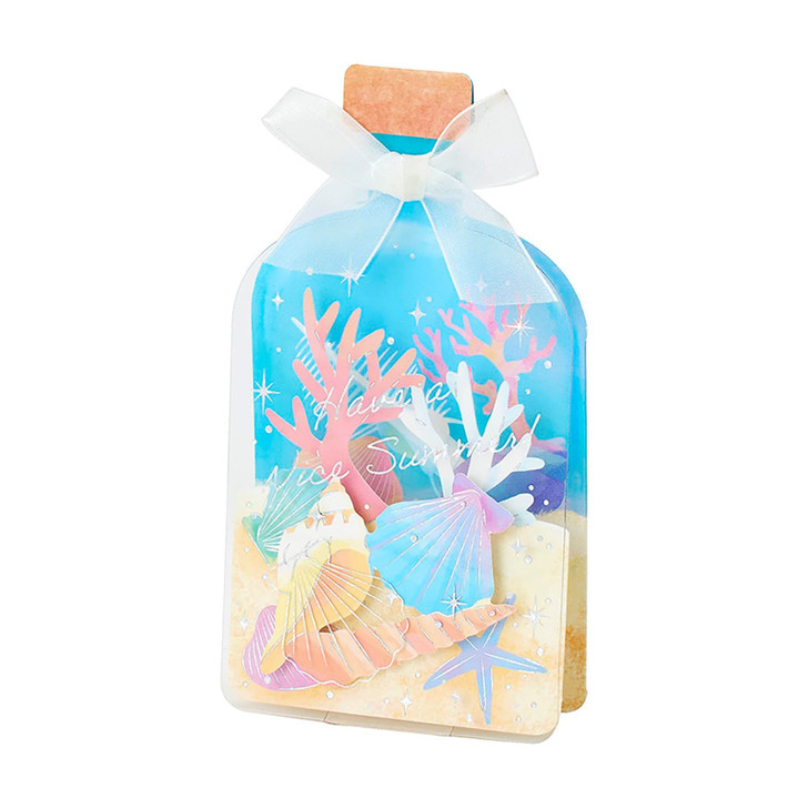 Sanrio Other Message Card Summer Shell Bottle JSP 42-6 039535