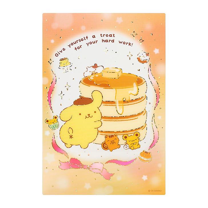 Sanrio PomPom Purin Message Card Transparent Card CL3-6 879266