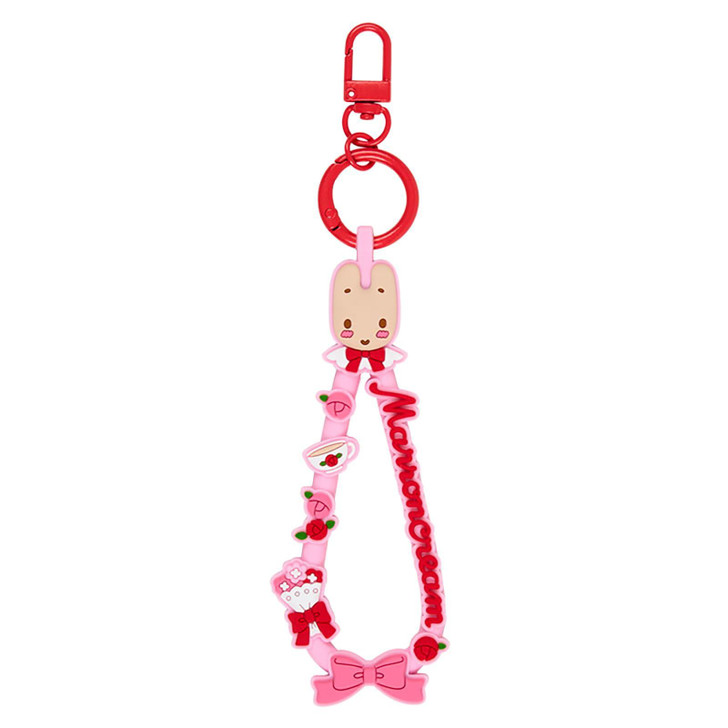 Sanrio Other Rubber Cord Key Holder Character Award First Release Marron Cream 828793