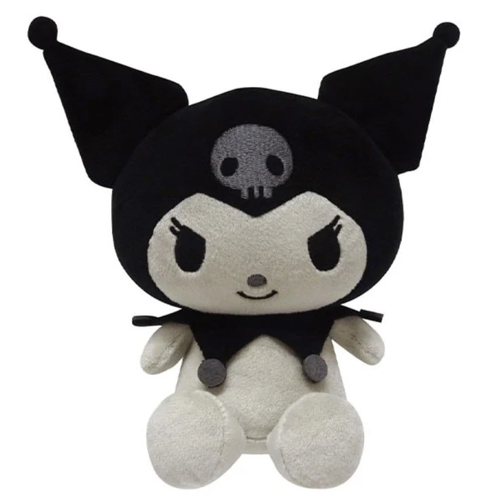 Kcompany Monochrome Series Kuromi Plush Toy