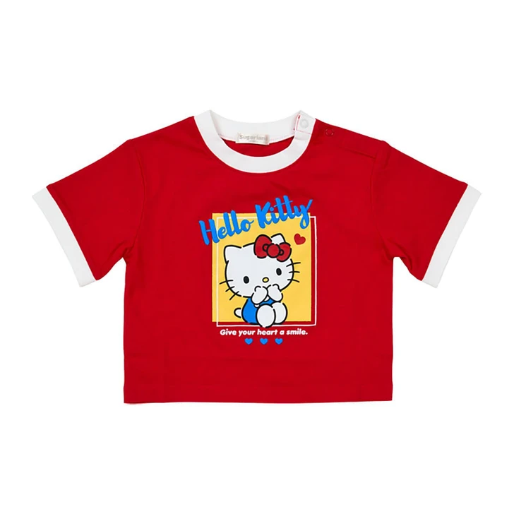 Sanrio Other Kids Short Sleeve T Shirt Hello Kitty Red