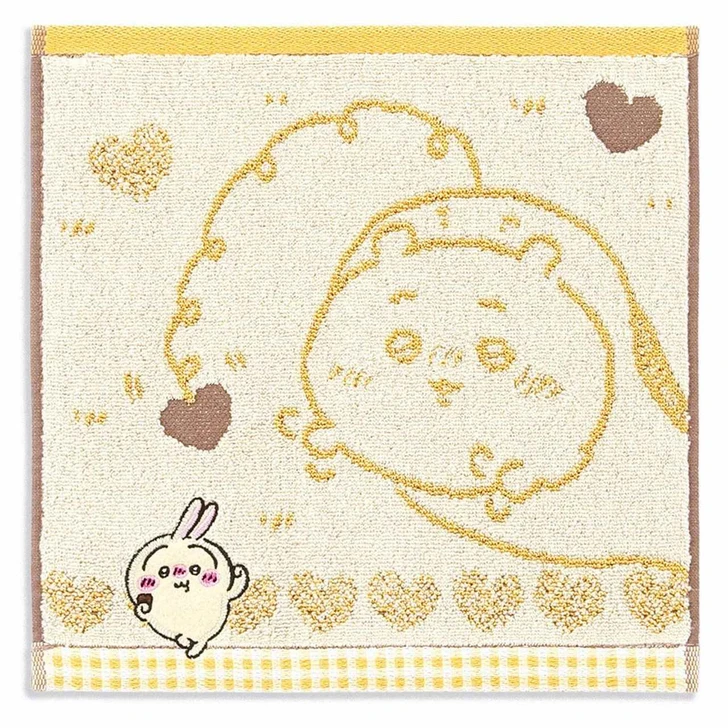 Towel Museum Chiikawa Chocolate Towel Handkerchief Y