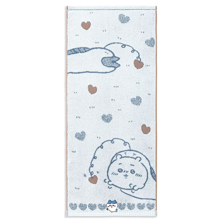 Towel Museum Chiikawa Chocolate Face Towel B
