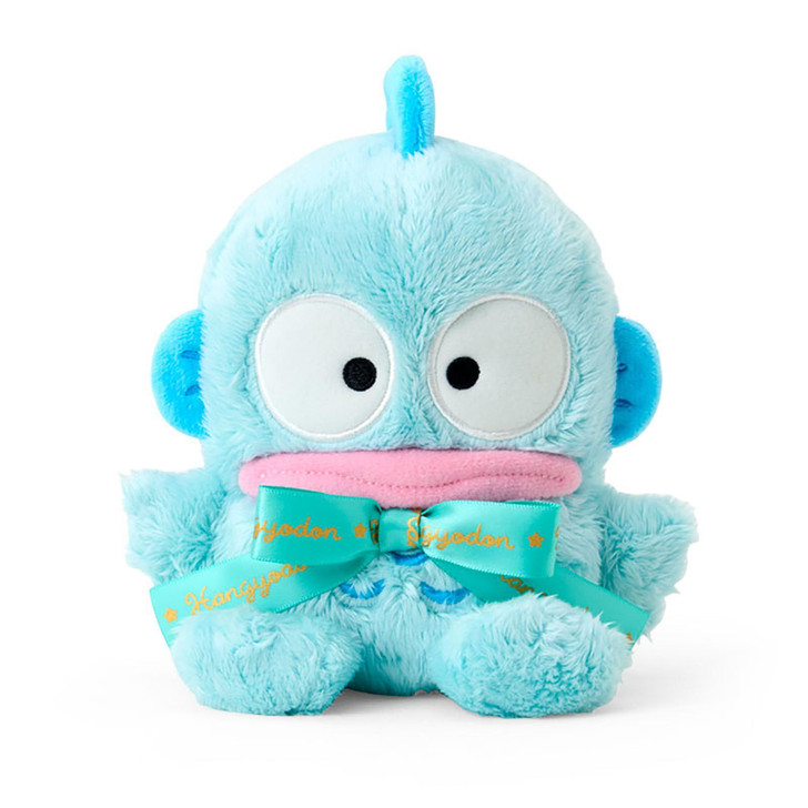 Sanrio Hangyodon Plush (Character Award Second Edition Logo Ribbon)