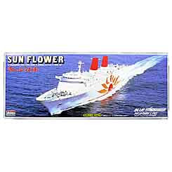 Arii 131015 Sun Flower Ferry Eleven (Sunflower) 1/700 Scale Kit (Microace) (4968279131015)
