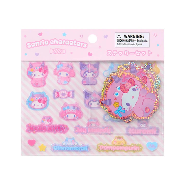 Sanrio Other Sticker Set Colorful Pop Monster Characters 839612