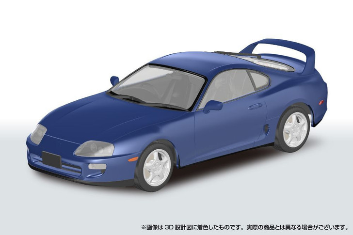 Rakupla Snap Car 1/24 No. 08 BM Toyota Supra JZA80 1996 Blue Mica