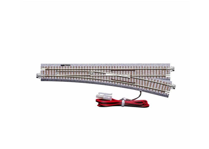  Kato 20-215 UNITRACK No.6 Right-Hand Electric Turnout with Synthetic Ties <EP718-15RPC> (N scale) 