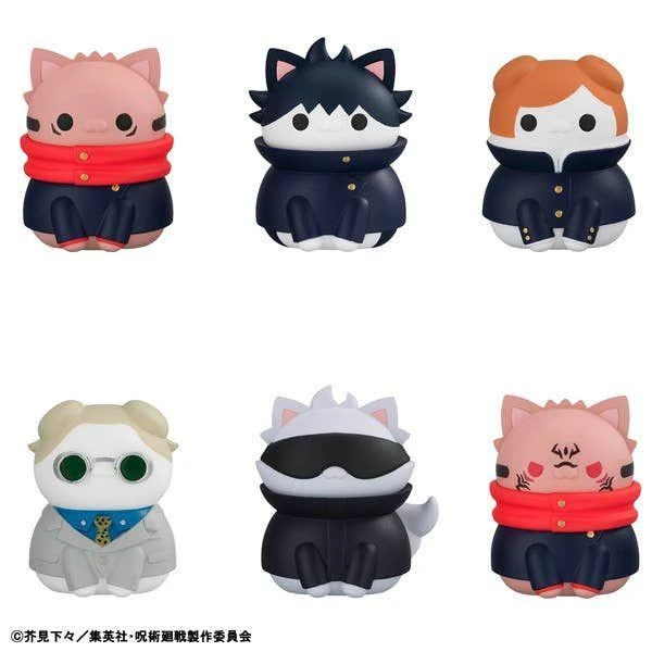 Megahouse MegaHouse MEGA CAT PROJECT Jujutsu Kaisen Jujutsu Nyanko Shibuya Incident 1Box 8pcs (Reissue) 