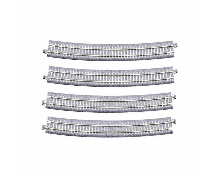 Kato 20-152 Unitrack PC Curved Track Radius 15 R718-15PC (4 Pcs.) (N scale)
