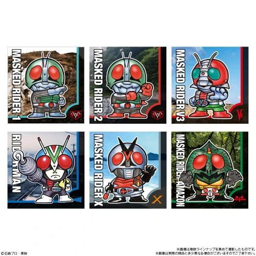  Bandai Candy SD Kamen Rider Snack with Sticker BOX (10pcs) 