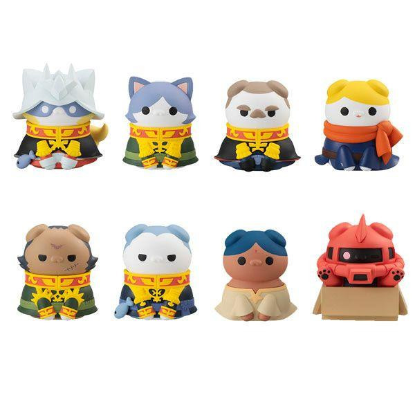 Megahouse MegaHouse MEGA CAT PROJECT Mobile Suit Gundam Mobile Suit Nyandam Principality of Zeon Meow! 1Box 8pcs Reissue 