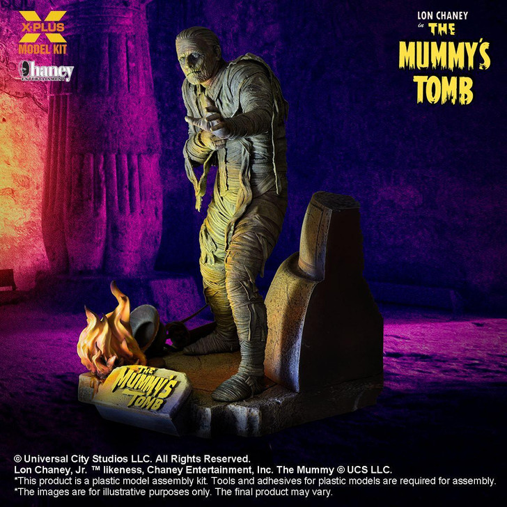  XPlus 1/8 Lon Chaney Jr. as The Mummy Plastic Model Kit (Reissue) (The Mummy's Tomb) 