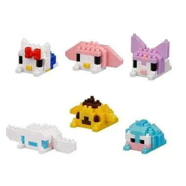  Kawada NBMC_93 Nanoblock Mini Nano Sanrio Characters Vol. 3 Funyumaru Single 