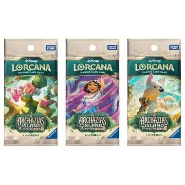  Takara Tomy Disney Lorcana TCG Japanese Edition Booster Pack Arcaegia And The Magic Island 