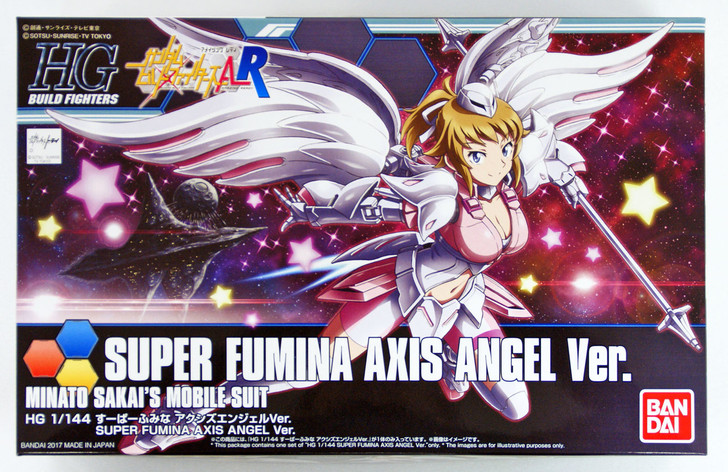 Bandai HG Build Fighters 054 SUPER FUMINA AXIS ANGEL Ver. 1/144 scale kit