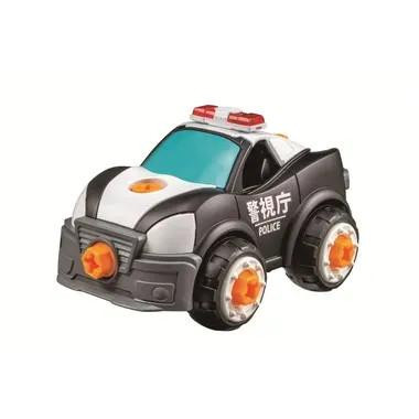  JOZEN JYCC009-BK First Time Assembly Series Police Car 