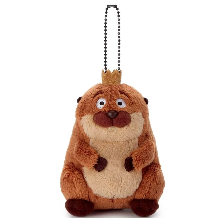  Takara Tomy Arts Pixar When I Become a Beaver Ball Chain Mascot King George 