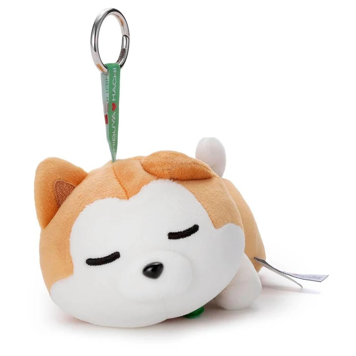  Takara Tomy Arts Shibuya Hachi Mochikoro Plush Mascot ZZZ Hachi 