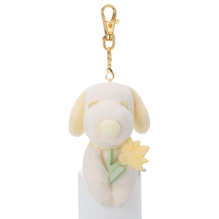 Takara Tomy Arts Peanuts Chokkori Thank You Mascot Snoopy Freesia