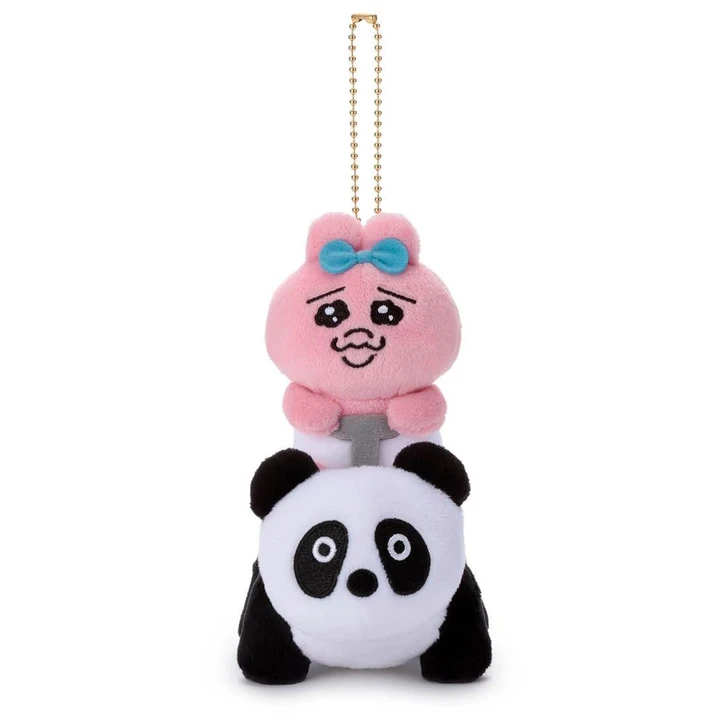  Takara Tomy Arts Poor Thing! Marchen Land Plush Mascot Opanchu Riding A Panda 