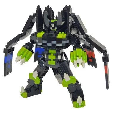 Kawada NBPM-113 Nanoblock Pokemon Zygarde Perfect Form Deluxe Edition 