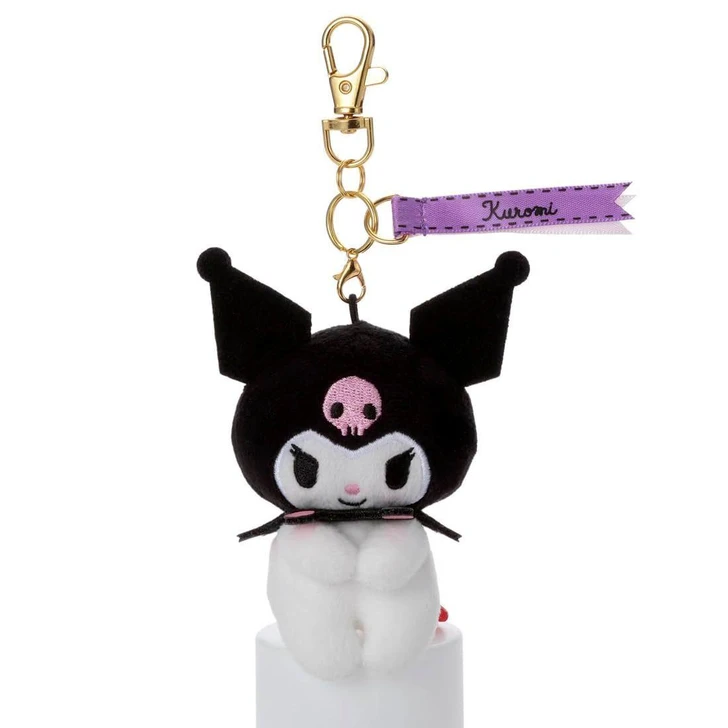  Takara Tomy Arts Sanrio Characters Chokkori San Key Charm Mascot Kuromi 