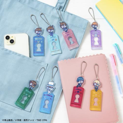 Bandai Bookmark Style Charm Detective Conan BOX 