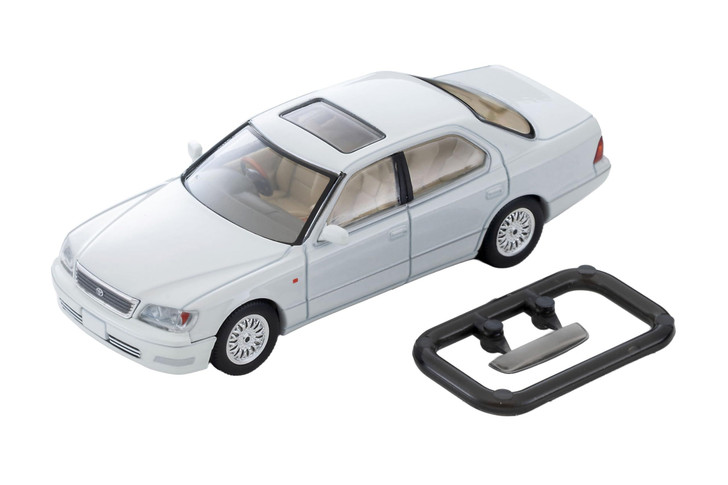 Tomytec Tomica Limited Vintage Neo 1/64 LV-N356c Toyota Celsior C Spec 10th Anniversary Edition White