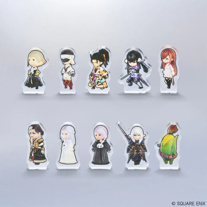 Final Fantasy VII Rebirth Mini Acrylic Stand Collection 10pcs Box