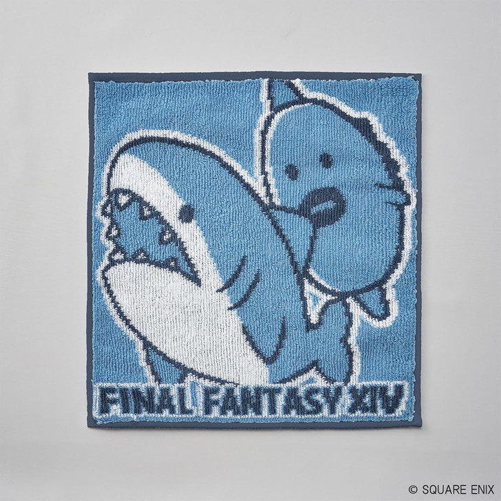 Final Fantasy XIV Hand Towel Commander Shark & Momora Mora