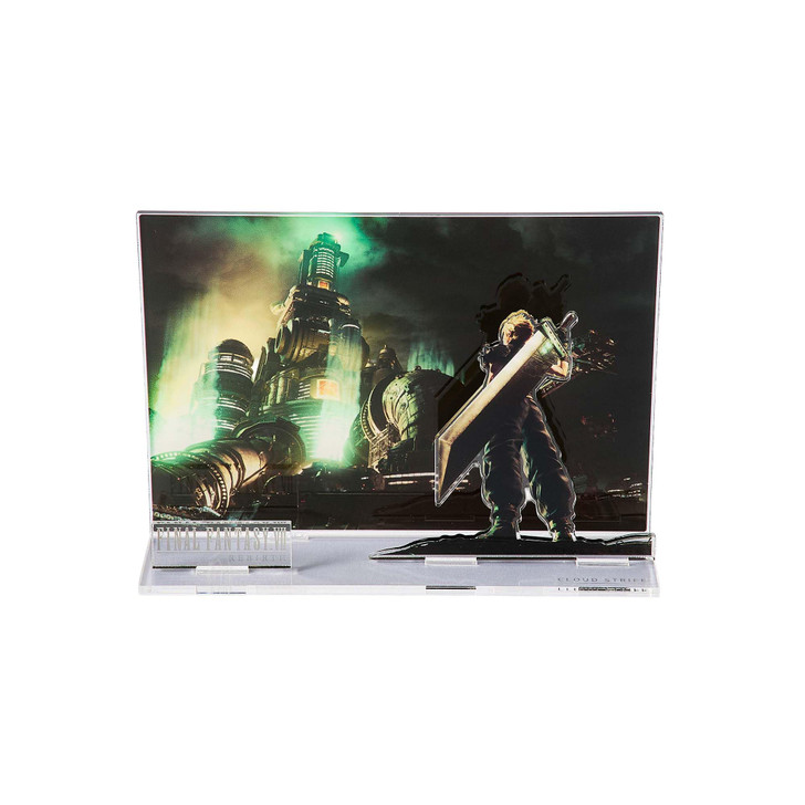 Final Fantasy VII Rebirth Acrylic Diorama Key Art Cloud