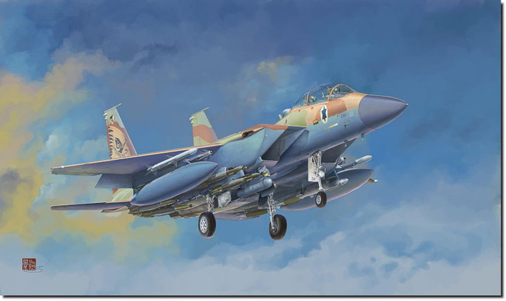 Great Wall Hobby 1/48 Israel Air Force F-15I Raam Plastic Model L4816 Aircraft
