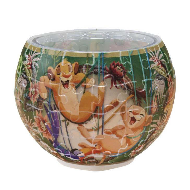 Jigsaw Puzzle - Lampshade Disney Sweet Classics The Lion King Model 2201 Includes Missing Piece Request Postcard And Dedicated (80 Pieces)