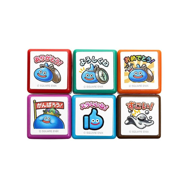 Dragon Quest Walk Pre-Inked Stamp Set