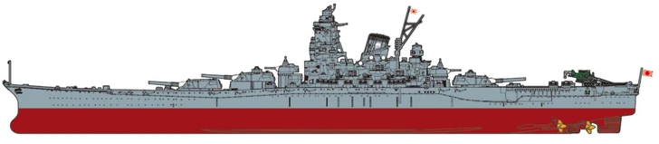 Fujimi Model 1/700 Kan Next Series No. 1 EX-4 Imperial Japanese Navy Battleship Yamato Black Deck With Etching Parts Kan Next 1EX-4