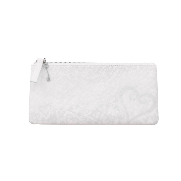 Kingdom Hearts Stationery Flat Pen Case White