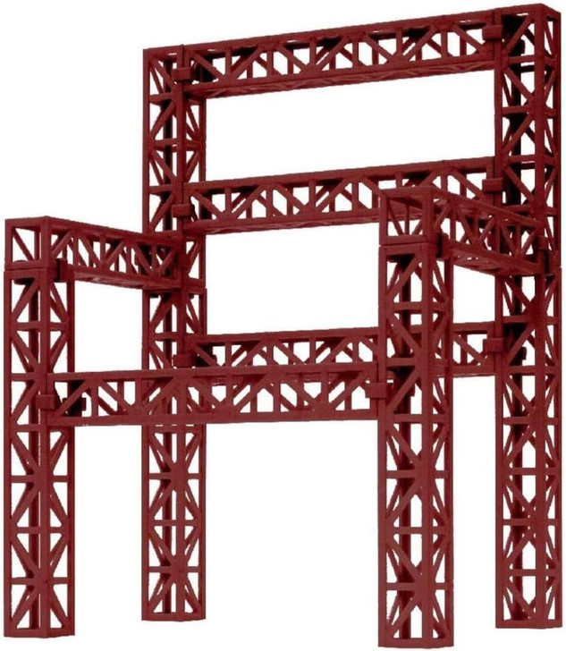 Hobby Base Premium Parts Collection Truss Set Red Non Scale Display Accessory K39RD